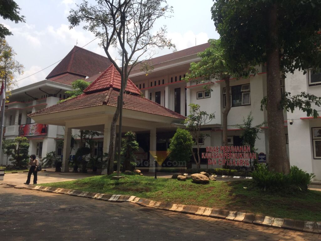 Caption : Situasi kantor Dinas Perumahan Kawasan Permukiman dan Cipta Karya (DPKPCK) Kabupaten Malang (Blok-a.com/Putu Ayu Pratama S)