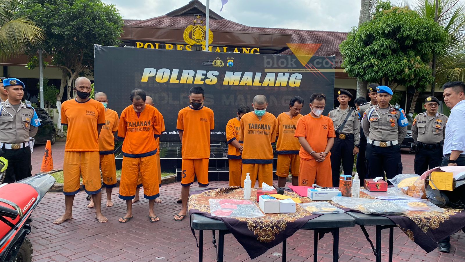 Pelaku curanmor di Kabupaten Malang (blok-a.com/ Putu Ayu Pratama S)