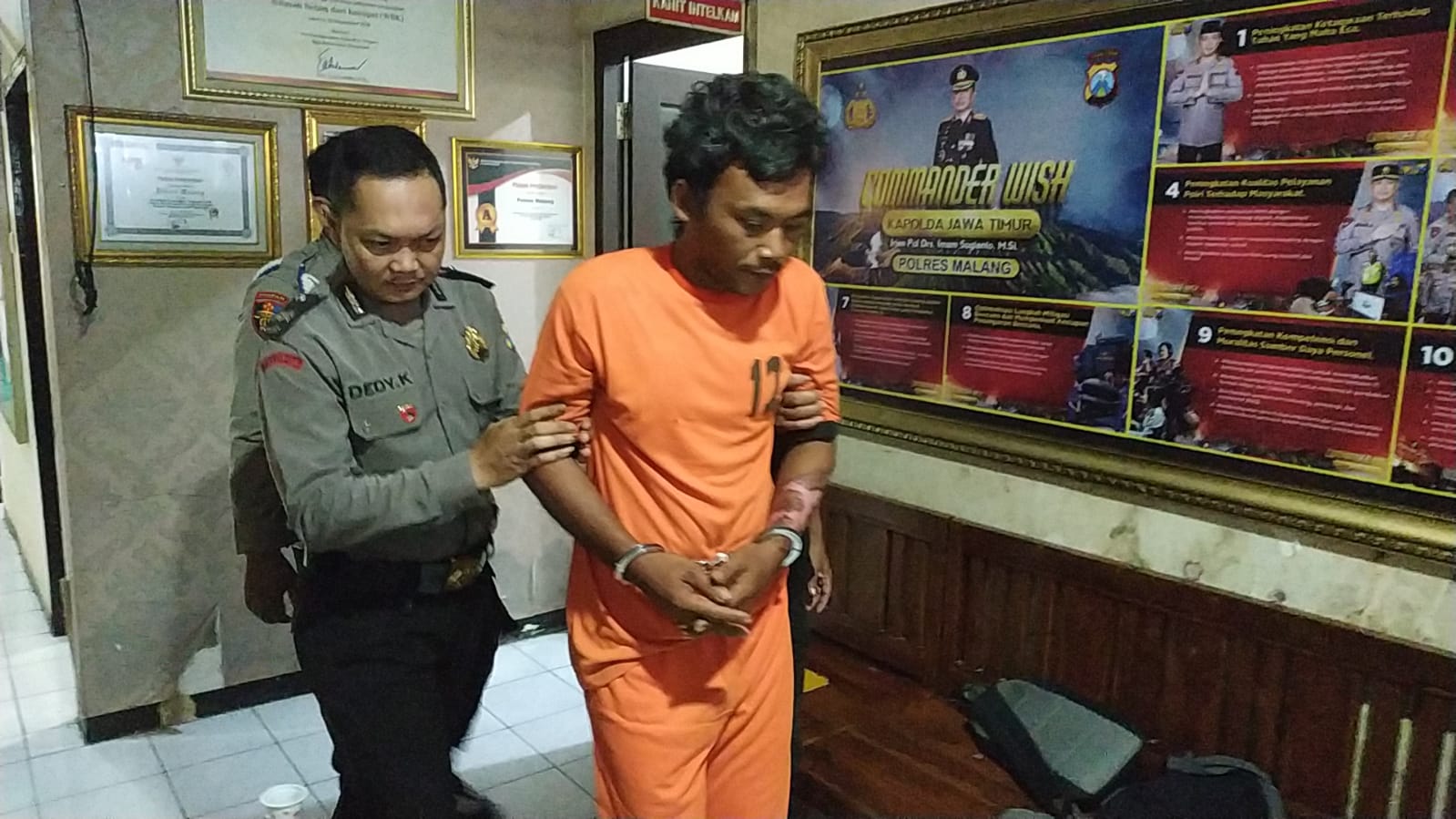 Pria ini Siram Air Keras Mantan Istri di Pakis Hingga Muka Seperti Terbakar, Terancam Hukuman 8 Tahun Penjara