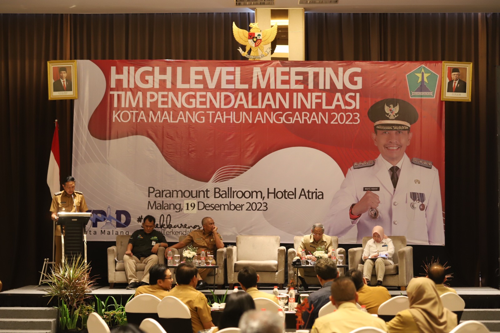 Antisipasi Inflasi Jelang Nataru, Pemkot Malang Gelar High Level Meeting