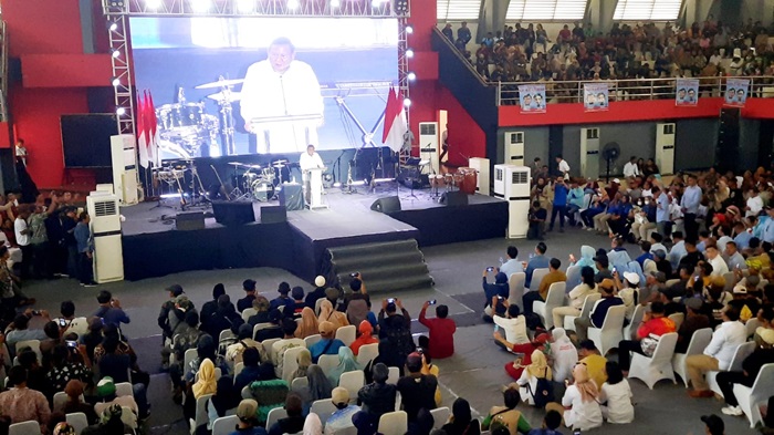 Gerakan Masyarakat Perhutanan Sosial Indonesia (Gema PS Indonesia) mendeklarasikan diri mendukung pasangan calon presiden dan wakil presiden, Probowo Subianto - Gibran Rakabuming Raka. (blok-a.com/Fajar)