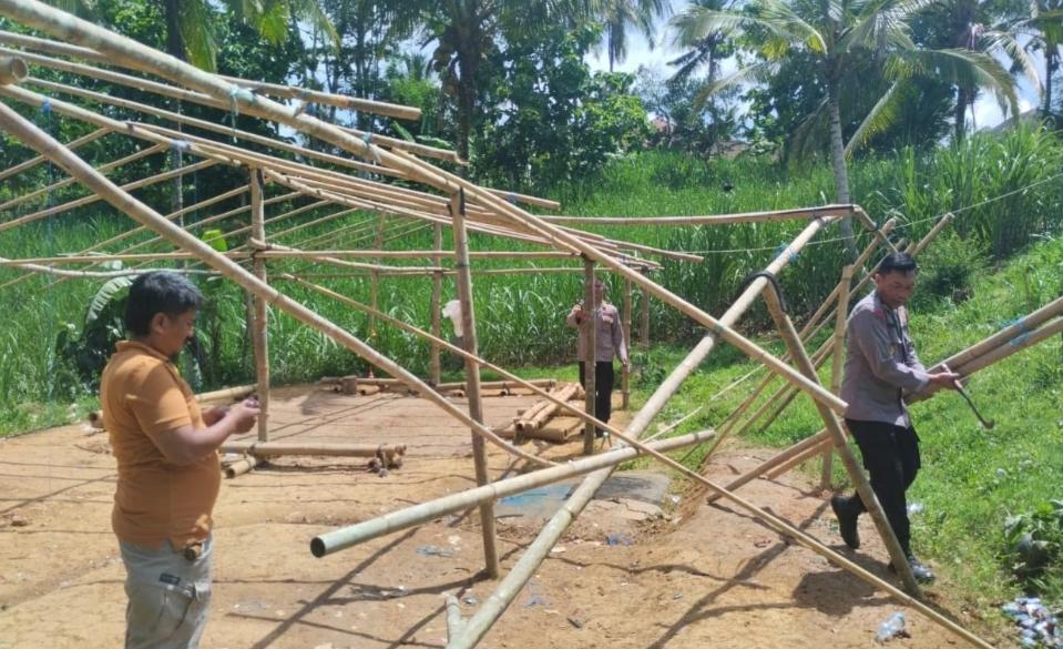 Berantas Judi Sabung Ayam di Gedangan Malang, Polisi Datang Sudah Sepi Diduga Informasi Bocor