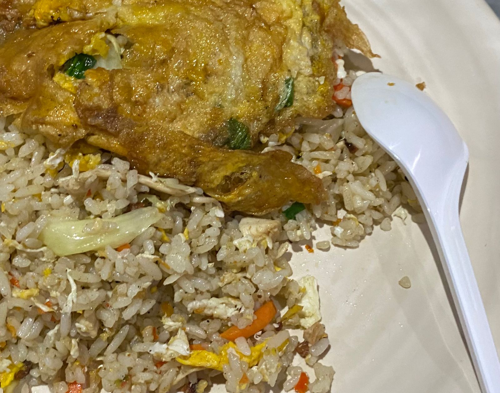 Kelezatan nasi goreng sayang di Kepanjen, Kabupaten Malang (Blok-a.com/ Putu Ayu Pratama S)
