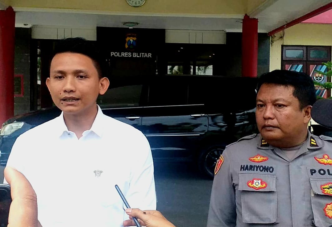 Kasat Reskrim Polres Blitar AKP Febby Reza Palevi. (blok-a.com/Fajar)