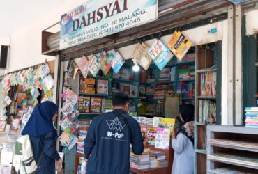 Saat Anak Mudah Lebih Tertarik Buku Fisik Ketimbang Ebook, Pengunjung Pasar Buku Wilis Bertambah