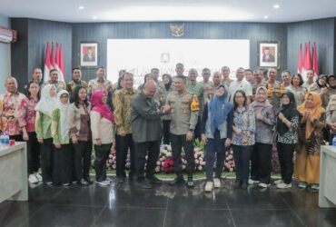 Kunjungan dari DPR RI ke Polresta Malang Kota, Rabu (21/2/2024) (blok-a/Agus)