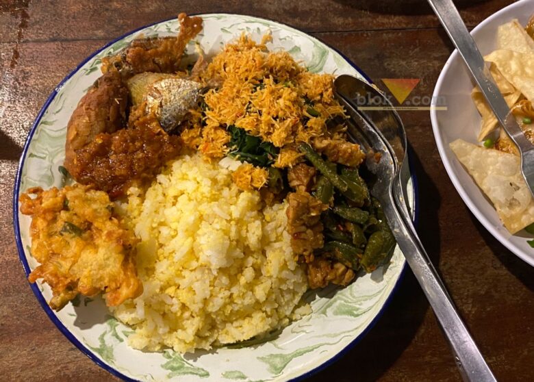 Kelezatan Nasi Ampok Mbak Duro Kepanjen Malang (blok-a.com/ Putu Ayu Pratama S)