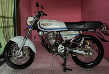 Caption: Sepeda motor yang dijual dalam kasus penipuan jual beli online (dok. Bayu for blok-a)