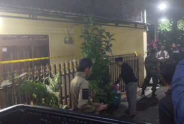 Kondisi rumah yang dirampok di Kecamatan Pakis Kabupaten Malang, Jumat (22/3/2024) (blok-a/Agus)