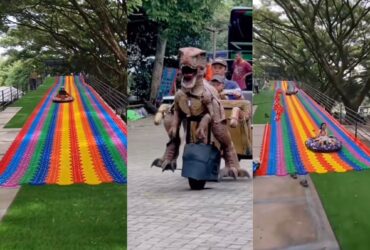 Tempat Wisata Baru di Kota Malang, Nikmati Dino Dokar Hingga Seluncuran Pelangi