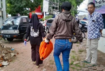 Kerangka manusia ditemukan di Kelurahan Gading Kasri Kecamatan Klojen Kota Malang kemarin, Rabu (13/3/2024) sekitar pukul 10.00.