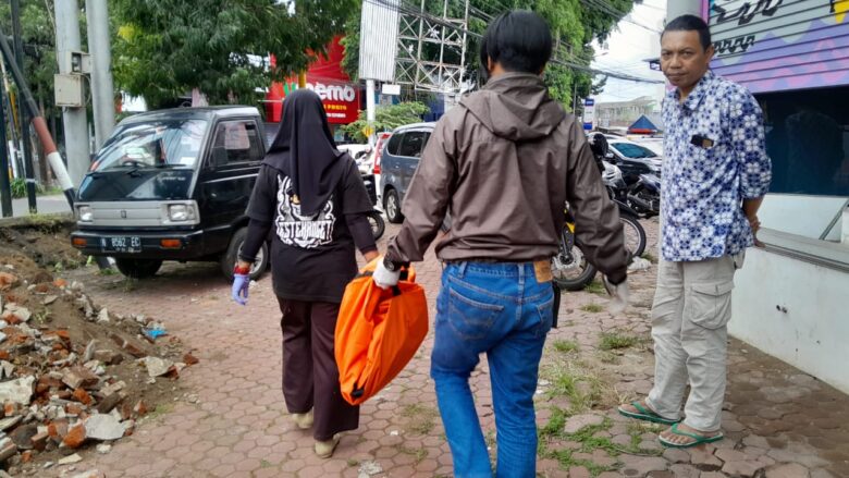 Kerangka manusia ditemukan di Kelurahan Gading Kasri Kecamatan Klojen Kota Malang kemarin, Rabu (13/3/2024) sekitar pukul 10.00.