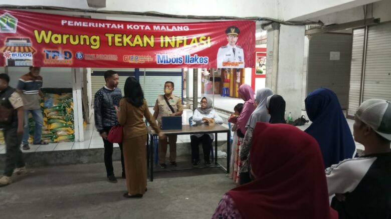 Pemkot Malang Kembali Buka Warung Tekan Inflasi