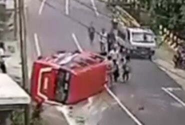 Kecelakaan Tunggal di Ngantang Malang, 4 Penumpang Mobil Elf Luka-Luka