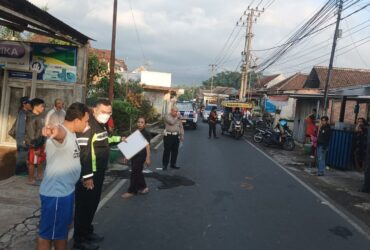 Pejalan Kaki Tewas Tertabrak Ibu-Ibu Bersepeda Motor di Sukun Kota Malang