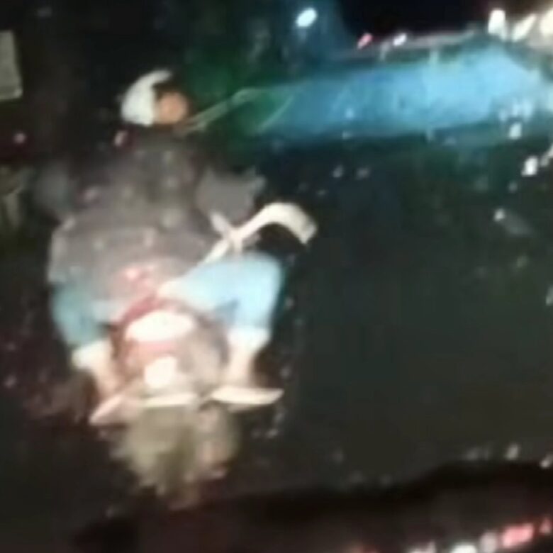 Tangkapan layar pengejaran begal yang diduga dari Pasuruan hingga ke Lawang, Malang