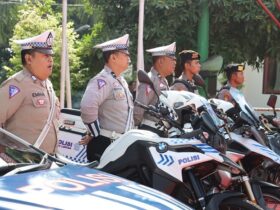 pel Gelar Pasukan Operasi Kesalamatan Semeru 2024 dan Pencanangan Aksi Keselamatan Jalan Wilayah Hukum Mapolres Batu