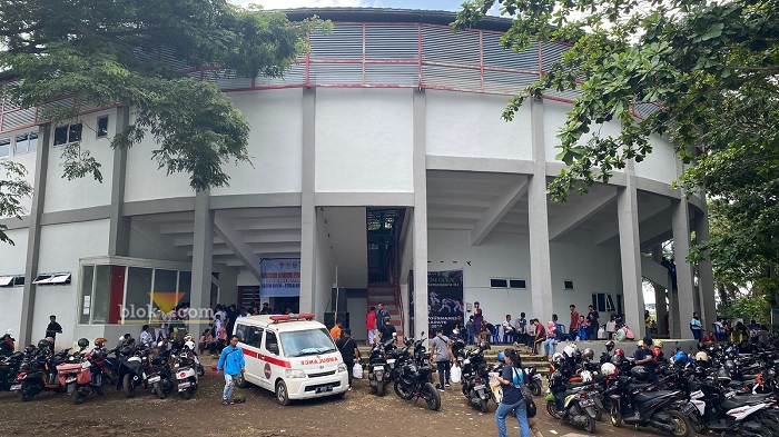 Gedung Olahraga (GOR) Kanjuruhan milik Pemkab Malang (blok-a.com/Putu Ayu Pratama S)
