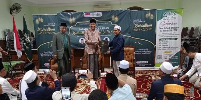 Pemkot Malang mengawali kegiatan Safari Ramadan di Kantor Pengurus Cabang Nahdlatul Ulama (PCNU) Kota Malang.