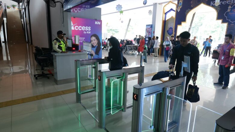 Situasi Stasiun Malang saat H+2 libur lebaran Idul Fitri 2024 (dok. PT KAI Dop 8)