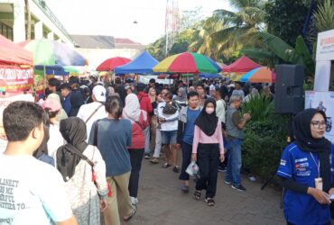 Makin Rapi, Penataan UMKM di CFD Reborn Bikin Nyaman Pengunjung