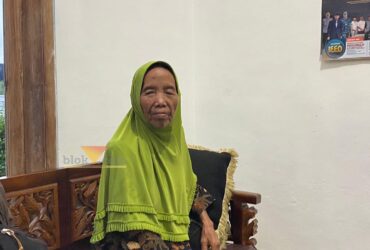 Paitun (92) warga Dusun Pabrian, Desa Sukonolo, Kecamatan Bululawang, Kabupaten Malang menjadi calon jemaah haji tertua di Kabupaten Malang (blok-a.com/ Putu Ayu Pratama S)