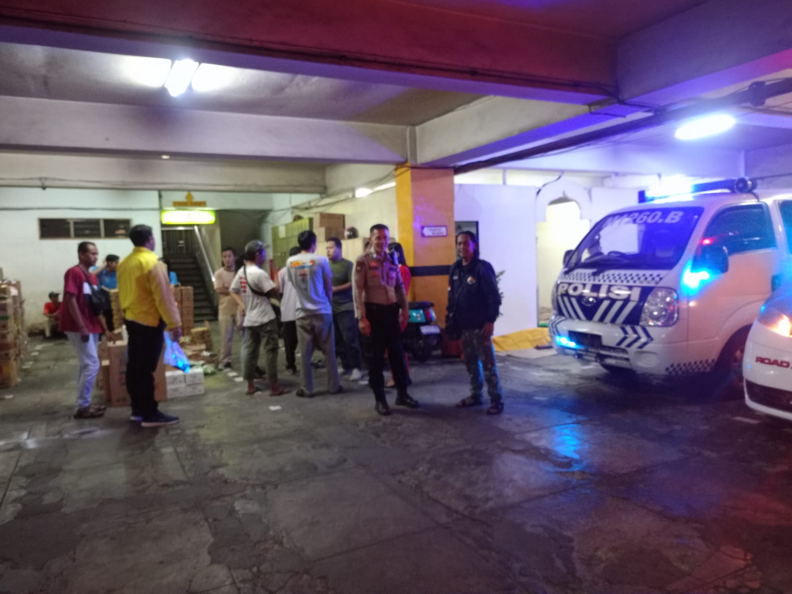 Sopir Pikap Meninggal Gegara Terpeleset di Parkiran Gajahmada Plaza Malang