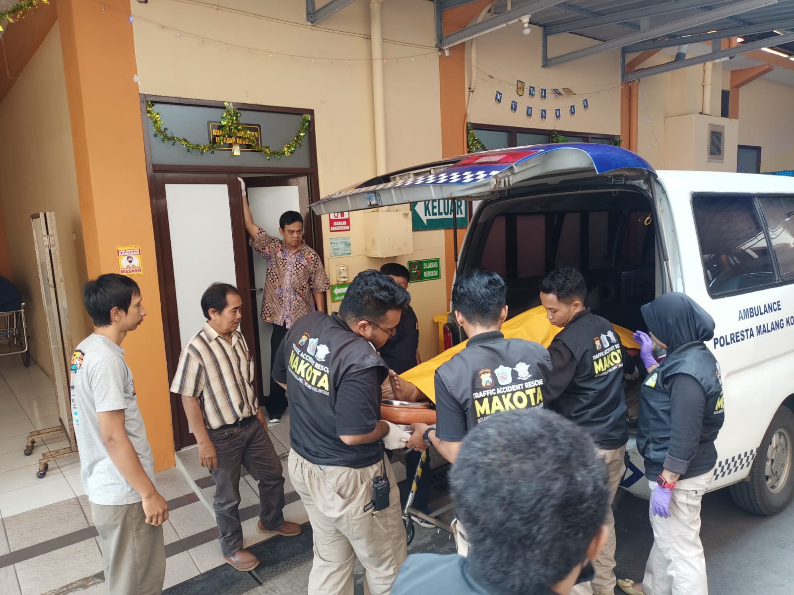 Sopir Pikap Meninggal Gegara Terpeleset di Parkiran Gajahmada Plaza Malang