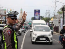 Uji Coba One Way di Jalan Ir Soekarno - Jalan Pattimura Kota batu Dimulai