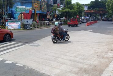 Jalanan Simpang Ranugrati Sudah Bisa Dilewati Pasca Ambles