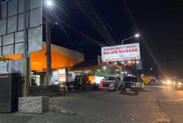 Dua korban pembacokan di larikan di RSU Wajak Husada (blok-a.com/ Putu Ayu Pratama S)