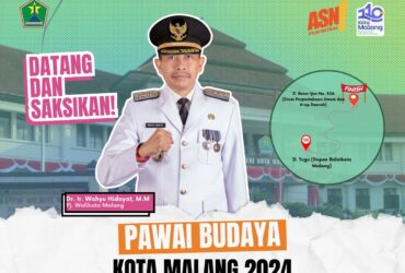 Pawai Budaya HUT ke-110 Kota Malang.