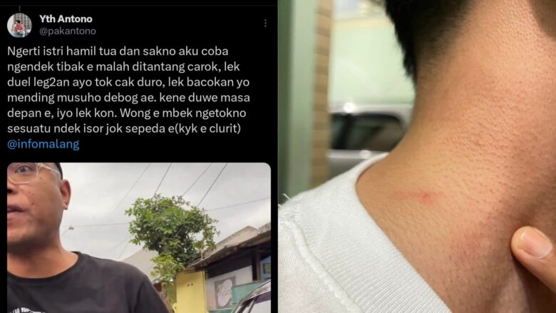 Seorang konten kreator menceritakan kejadian tak mengenakkan yang menimpanya. (tangkapan layar X)