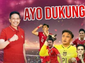 Pj. Wali Kota Malang gelar nobar Piala Asia U-23 antara Timnas Indonesia vs Yordania (foto: blok-a.com)
