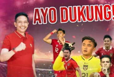 Pj. Wali Kota Malang gelar nobar Piala Asia U-23 antara Timnas Indonesia vs Yordania (foto: blok-a.com)