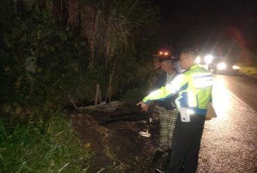 Kabupaten Malang, blok-a.com - Kecelakaan tunggal terjadi di wilayah Kecamatan Pujon Kabupaten Malang.