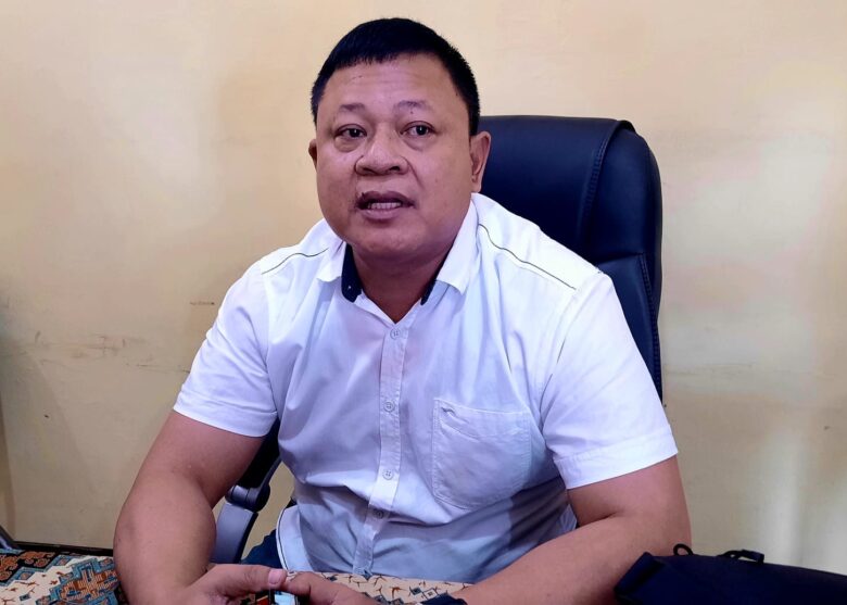 Ketua Komite Olahraga Nasional Indonesia (KONI) Kabupaten Blitar, Tonny Andreas telah mendaftar sebagai calon Wakil Bupati Blitar. (blok-a.com/Fajar)