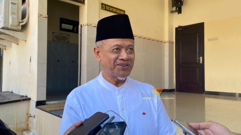 Ketua Pengurus Cabang Nahdlatul Ulama (PCNU) Kabupaten Malang, KH Hamim Holili saat ditemui awakmedia (blok-a.com/ Putu Ayu Pratama S) pilbup malang