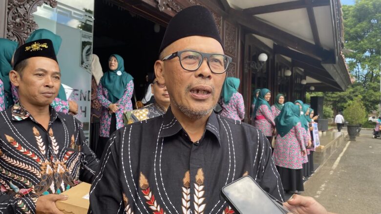 Ketua Dewan Masjid Indonesia (DMI) Kabupaten Malang KH. Imam Sibaweh saat ditemui awakmedia (blok-a.com/ Putu Ayu Pratama S)