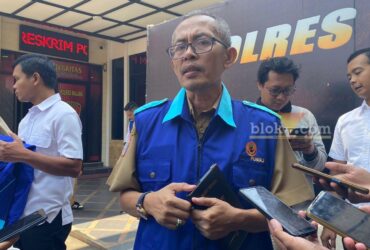 Inspektor Pembantu Wilyah V, Inspektorat Daerah Kabupaten Malang, Agus Widodo saat ditemui awakmedia (blok-a.com/ Putu Ayu Pratama S)