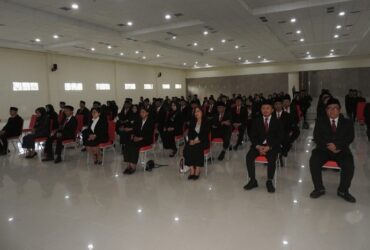 Pengambilan sumpah mutasi jabatan ASN Pemkot Malang di Gedung Islamic Center Kota Malang pada Jumat (3/5/2024).