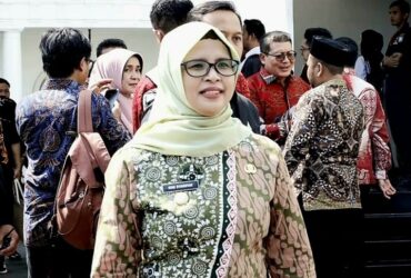 Bupati Blitar Rini Syarifah. (blok-a.com/Fajar)