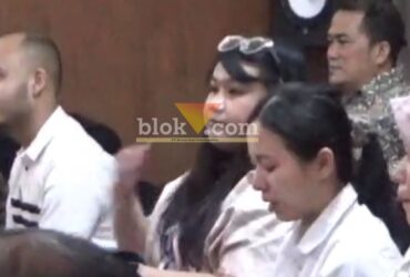 caption:Baby Sister Indah Saat Mengikuti Sidang di Pengadilan Negeri (PN) Kelas I A Kota Malang, Jumat (21/6/2024) (blok-a/Andik Agus)