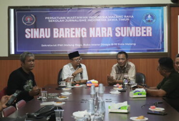 Bacawawali Kota Malang Gus Farih Bicara Atasi Banjir di PWI Malang Raya