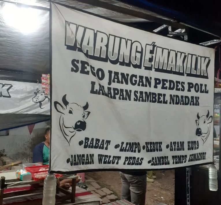 Warung Emak Ilik (dok. Instagram nakammangan)