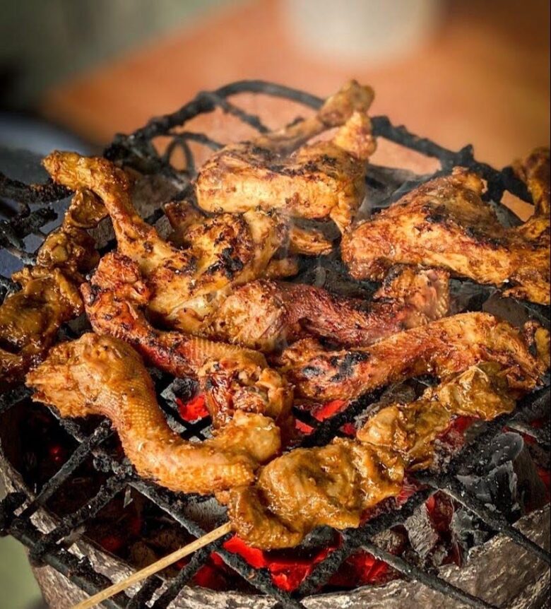 Menu ayam panggang Pak No Kota Malang (dok. Google review)