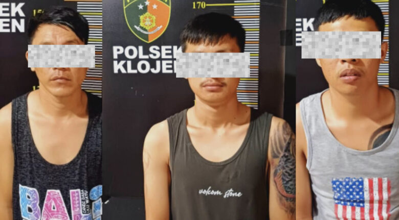 Satreskrim Polresta Malang Kota, berhasil meringkus komplotan pencuri yang beraksi menguras saldo tabungan nasabah melalui mesin ATM, Kamis (13/6/2024).