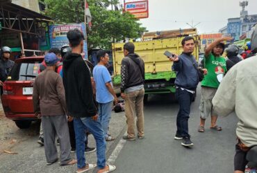Polisi Amankan Truk di Kecamatan Singosari Kabupaten Malang, Kamis (13/6/2024) (blok-a/Andik Agus)