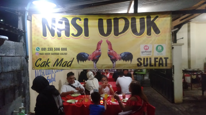 Warung Cak Mad Sulfat, Spesialis Nasi Uduk dan Lalapan