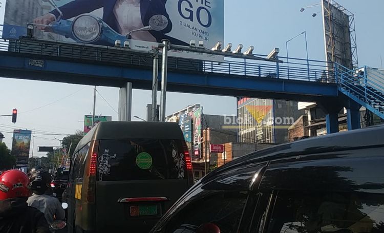 Pantauan Kamera CCTV di Jalan A Yani, Blimbing, Kota Malang.(blok-a.com/Agus)